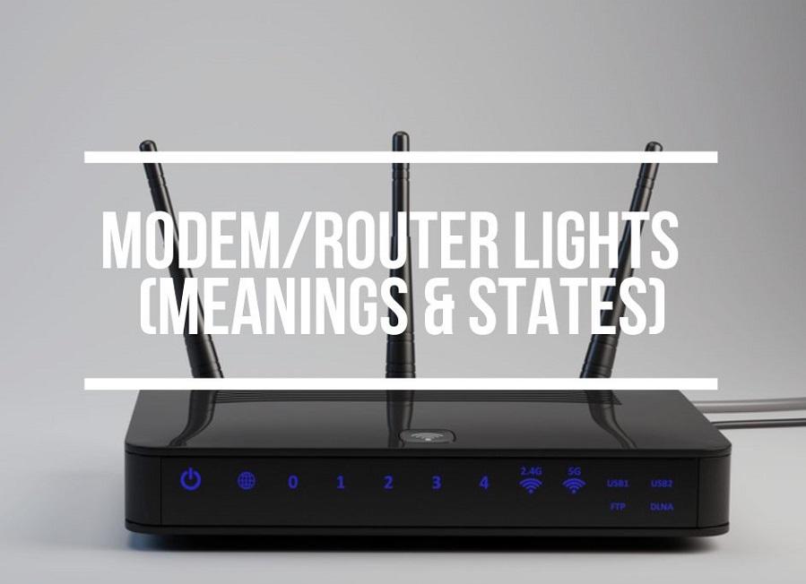 Modem and Router Lights (Meanings & States)