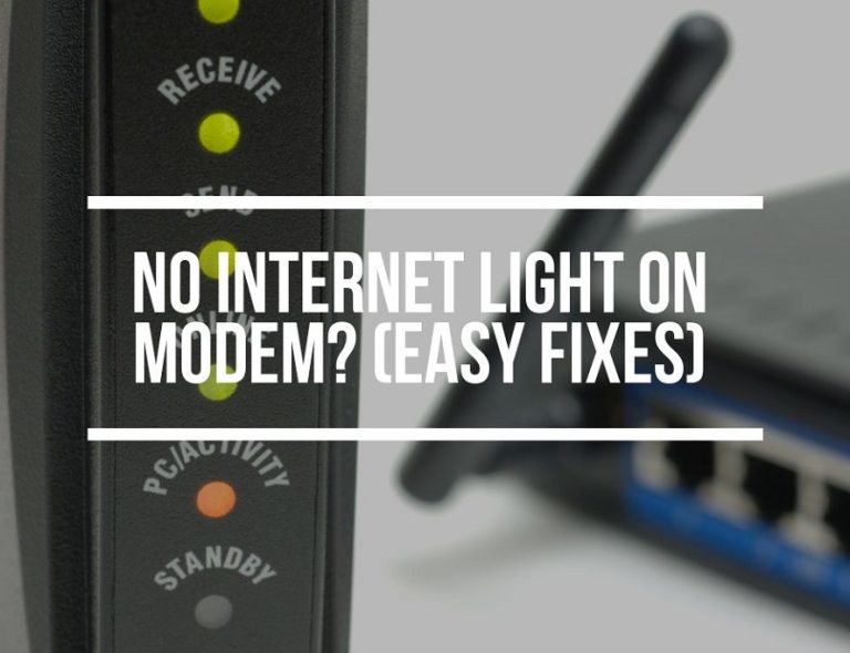 No Light On Modem (Causes & Easy Fixes)